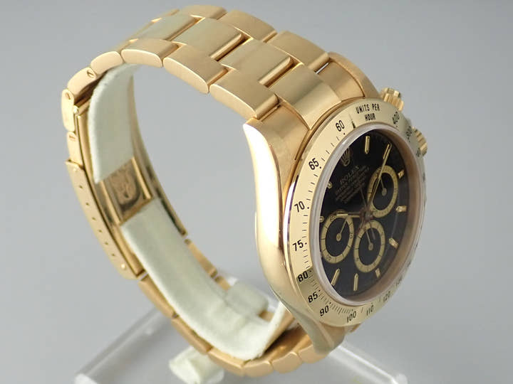 ロレックス デイトナ Ref.16528 ブラック文字盤 中古 daytona-429