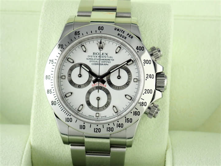 ロレックス デイトナ Ref.116520 ホワイト文字盤 中古 daytona-431