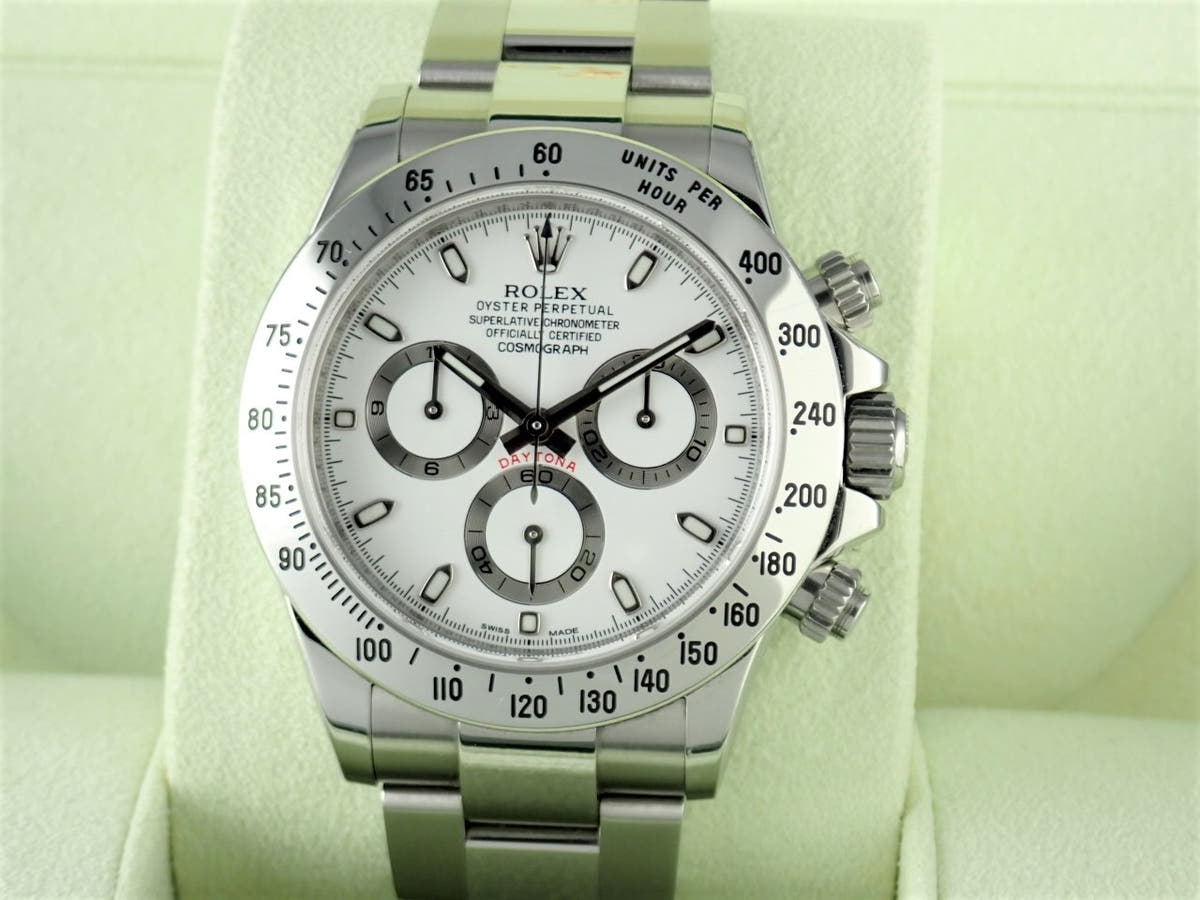 ロレックス デイトナ Ref.116520 ホワイト文字盤 中古 daytona-431