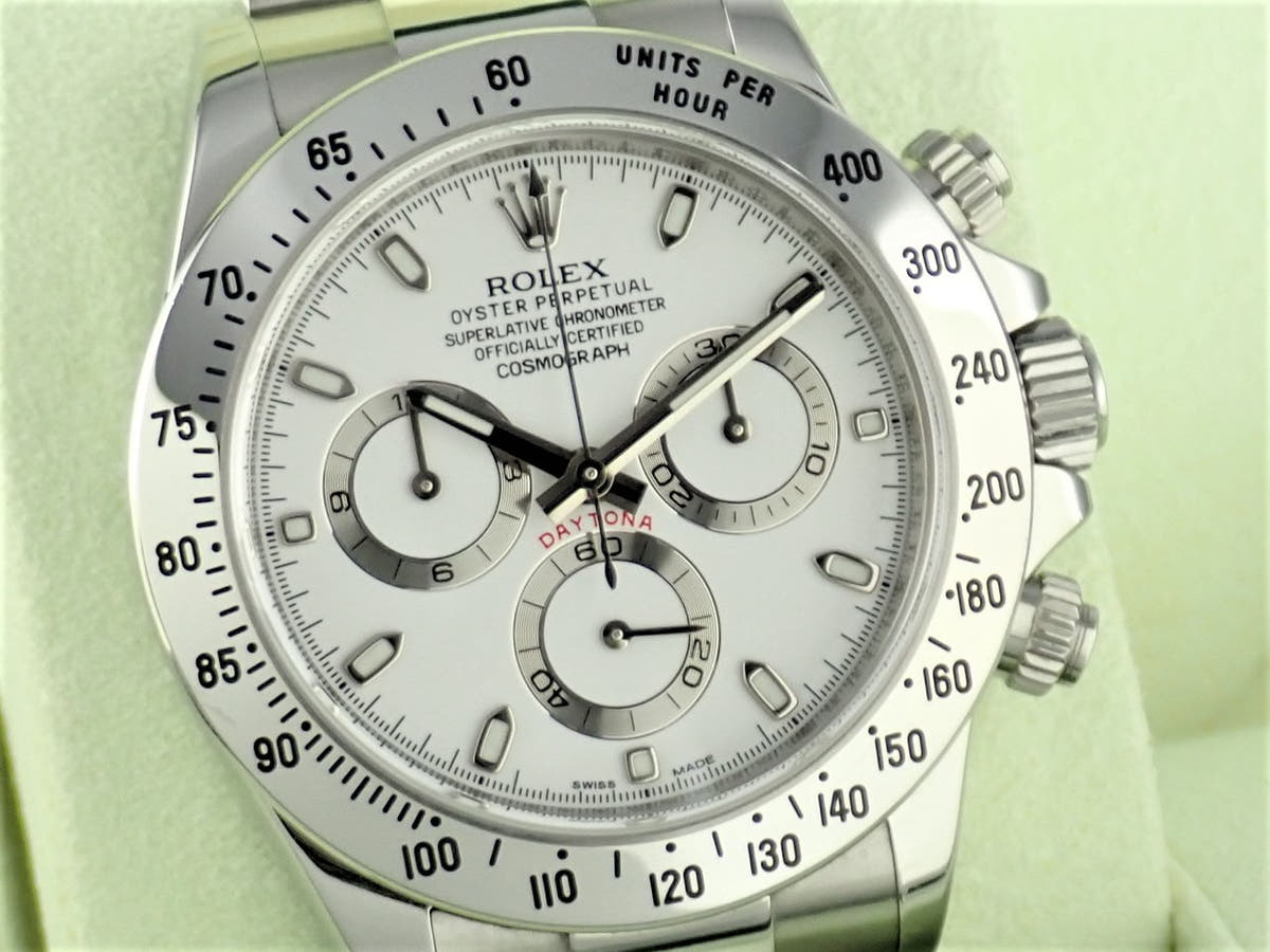 ロレックス デイトナ Ref.116520 ホワイト文字盤 中古 daytona-431