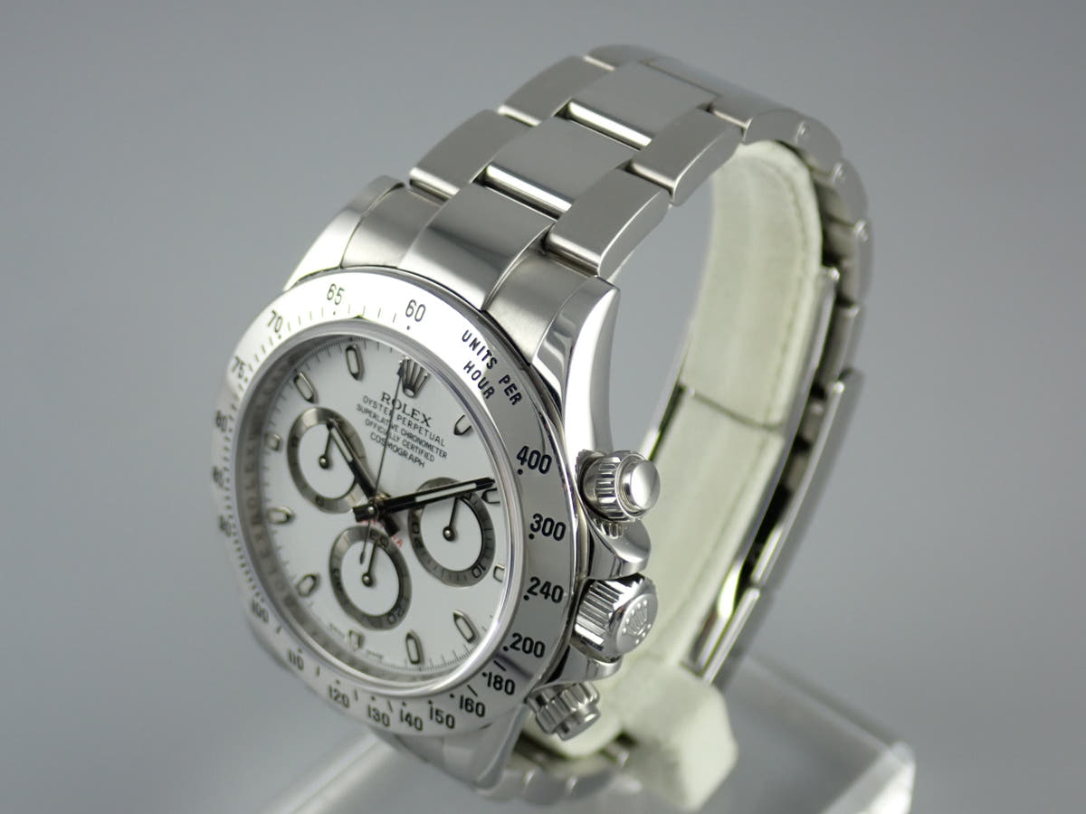 ロレックス デイトナ Ref.116520 ホワイト文字盤 中古 daytona-431