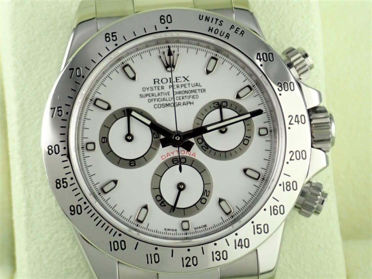ロレックス デイトナ Ref.116520 ホワイト文字盤 中古 daytona-432