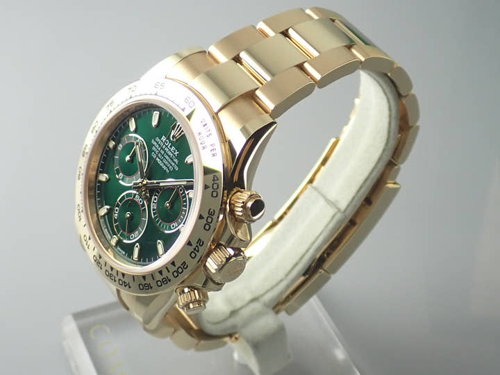 ロレックス デイトナ Ref.116508 グリーン文字盤 未使用 daytona-435