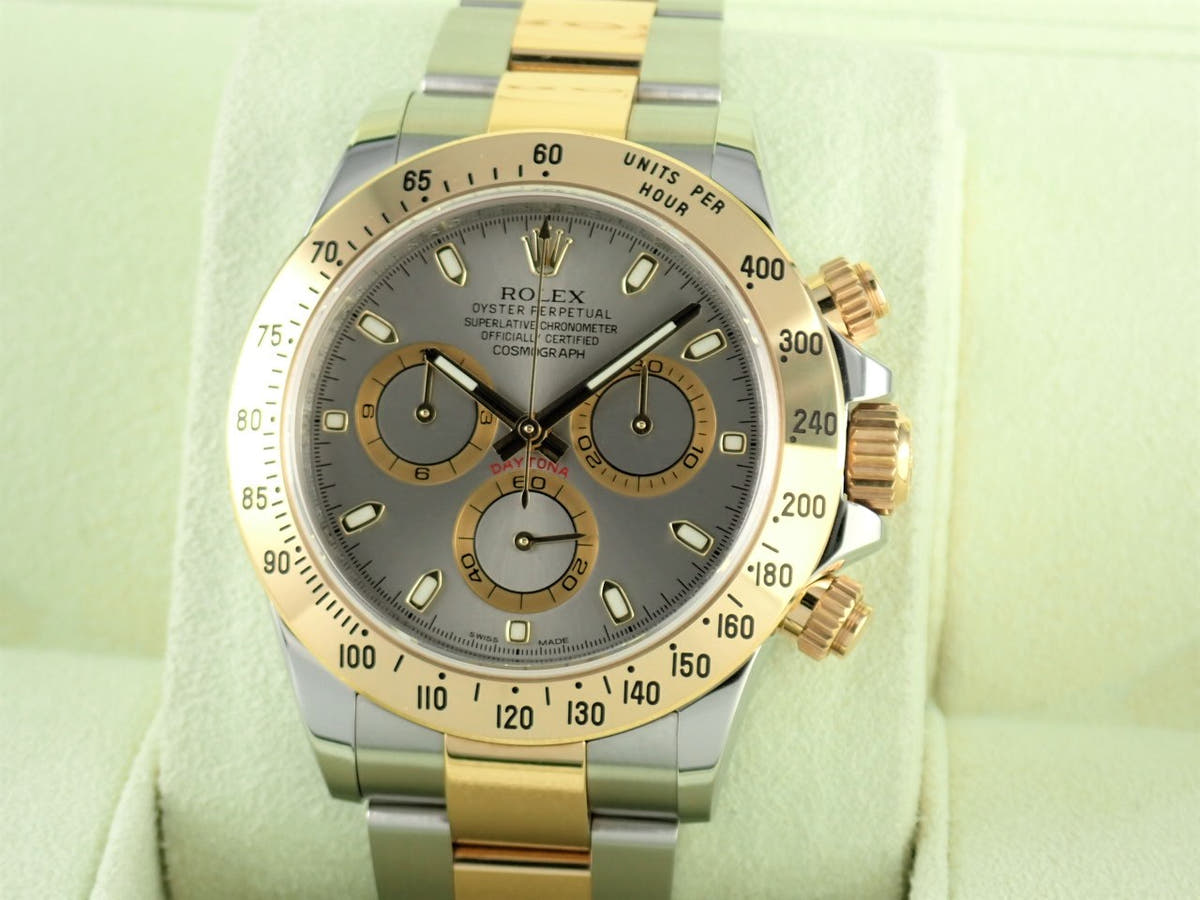ロレックス デイトナ Ref.116523 グレー文字盤 中古 daytona-436