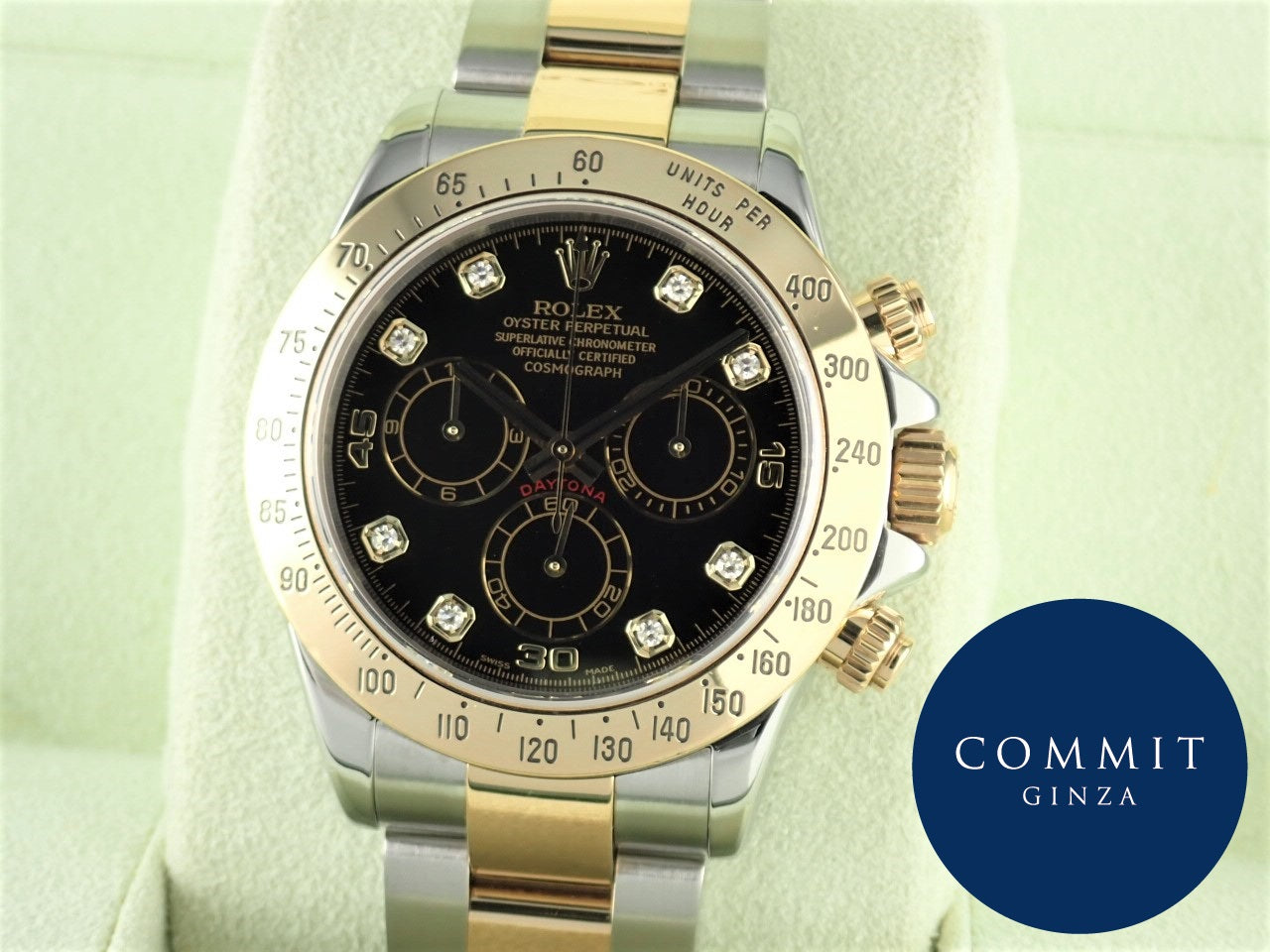 Rolex Daytona combination 8P diamond dial Z series &lt;Warranty, inner box, etc.&gt;