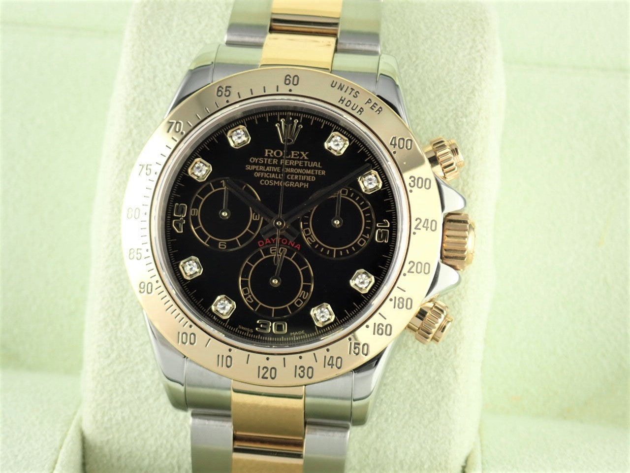 Rolex Daytona combination 8P diamond dial Z series &lt;Warranty, inner box, etc.&gt;