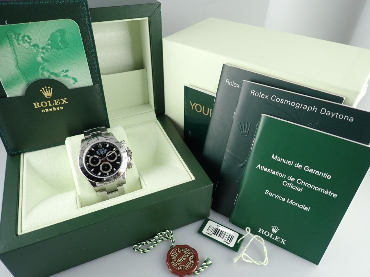 Rolex Daytona Black Dial F Series [Dead Stock] &lt;Box and Other&gt;