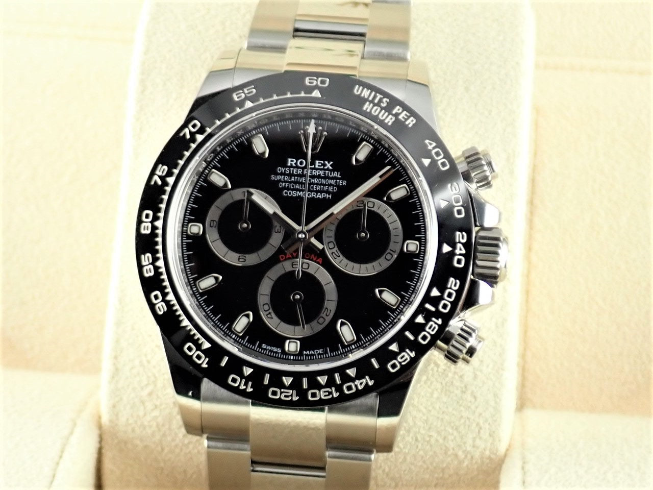 Rolex Daytona Black Dial [Unused] &lt;New warranty, box, etc.&gt;