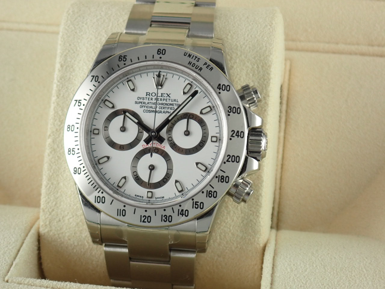 Rolex Daytona White Dial Random [Unused] &lt;Warranty, Box, etc.&gt;