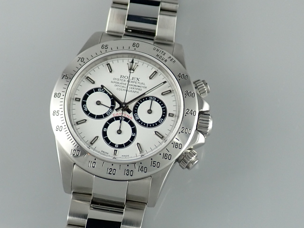 Rolex Daytona El Primero White Dial A7 &lt;Box and Others&gt;