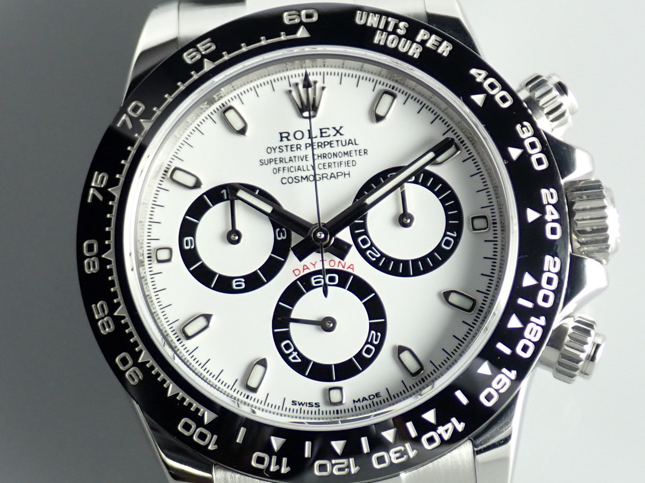 Rolex Daytona White Dial &lt;Warranty, Box, etc.&gt;