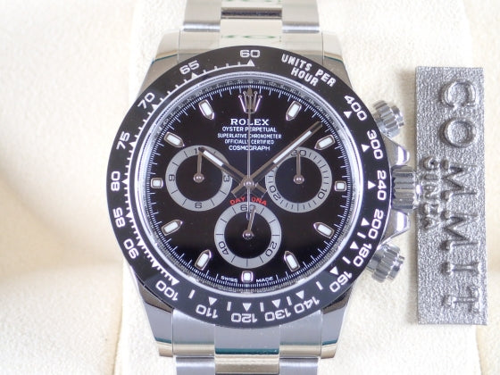 Rolex NEW Daytona Black Dial [Good Condition]