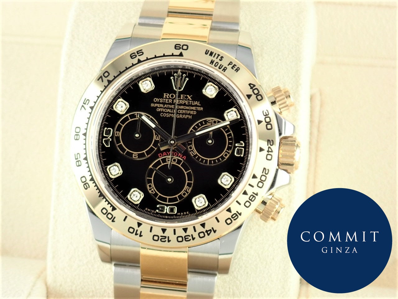 Rolex Daytona combination model 8P diamond [unused] &lt;&lt;New warranty card, box, etc.&gt;&gt;