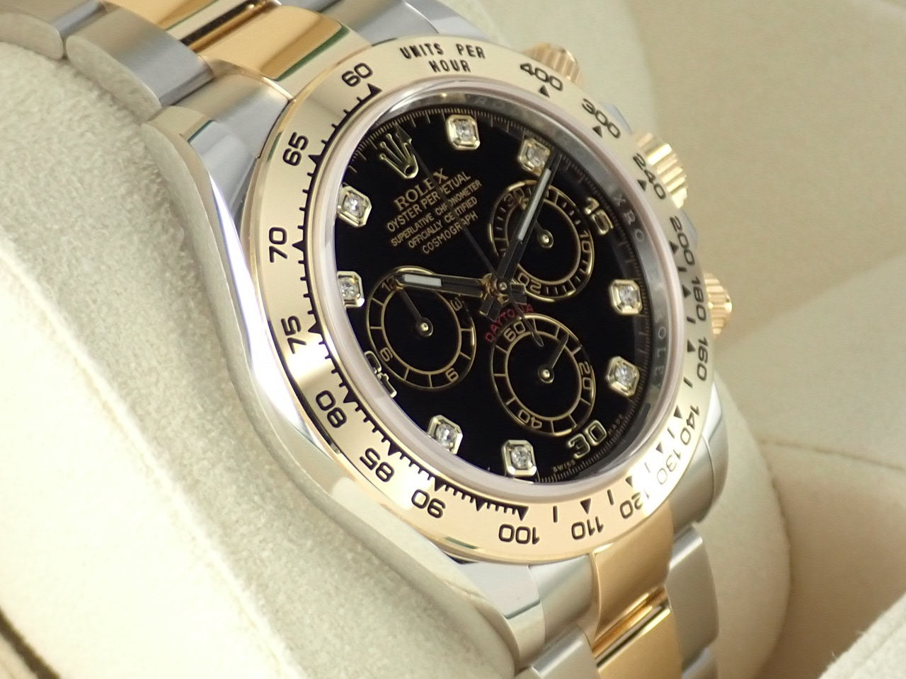 Rolex Daytona combination model 8P diamond [unused] &lt;&lt;New warranty card, box, etc.&gt;&gt;