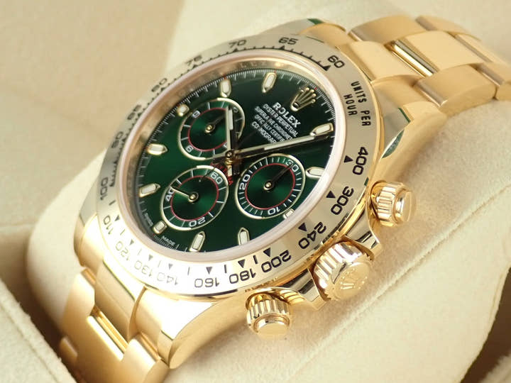 ロレックス デイトナ Ref.116508 グリーン文字盤 極美品 daytona-453