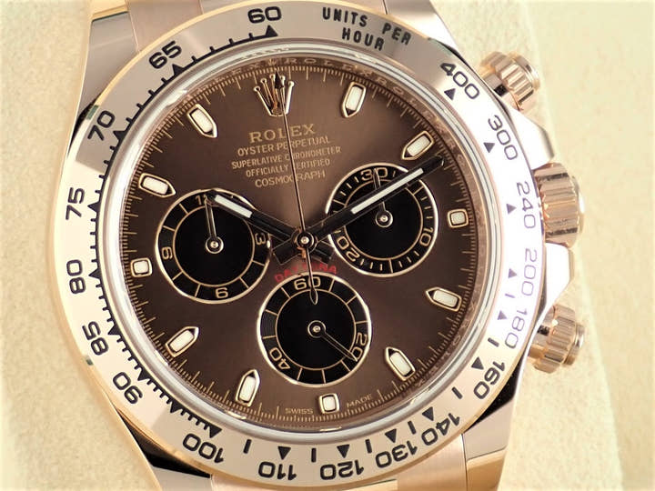 Rolex Daytona Ref.116505 Brown/Black Dial Good Condition daytona-454