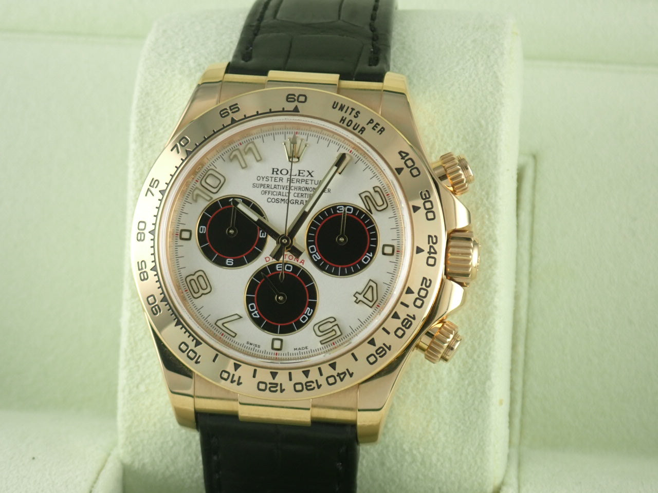 Rolex Daytona White Panda Arabic Dial Random &lt;Warranty, Box, etc.&gt;