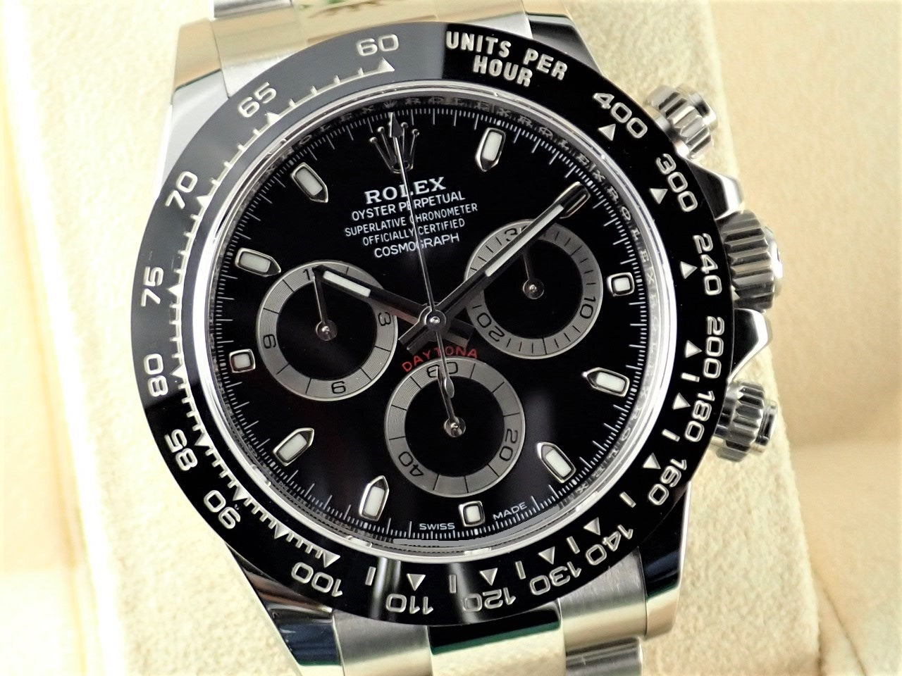 Rolex Daytona Black Dial [Unused] &lt;Warranty, Box, etc.&gt;