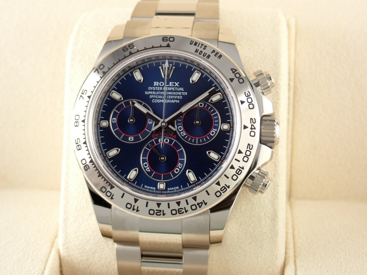 Rolex Daytona Blue Dial [Unused] &lt;New warranty, box, etc.&gt;