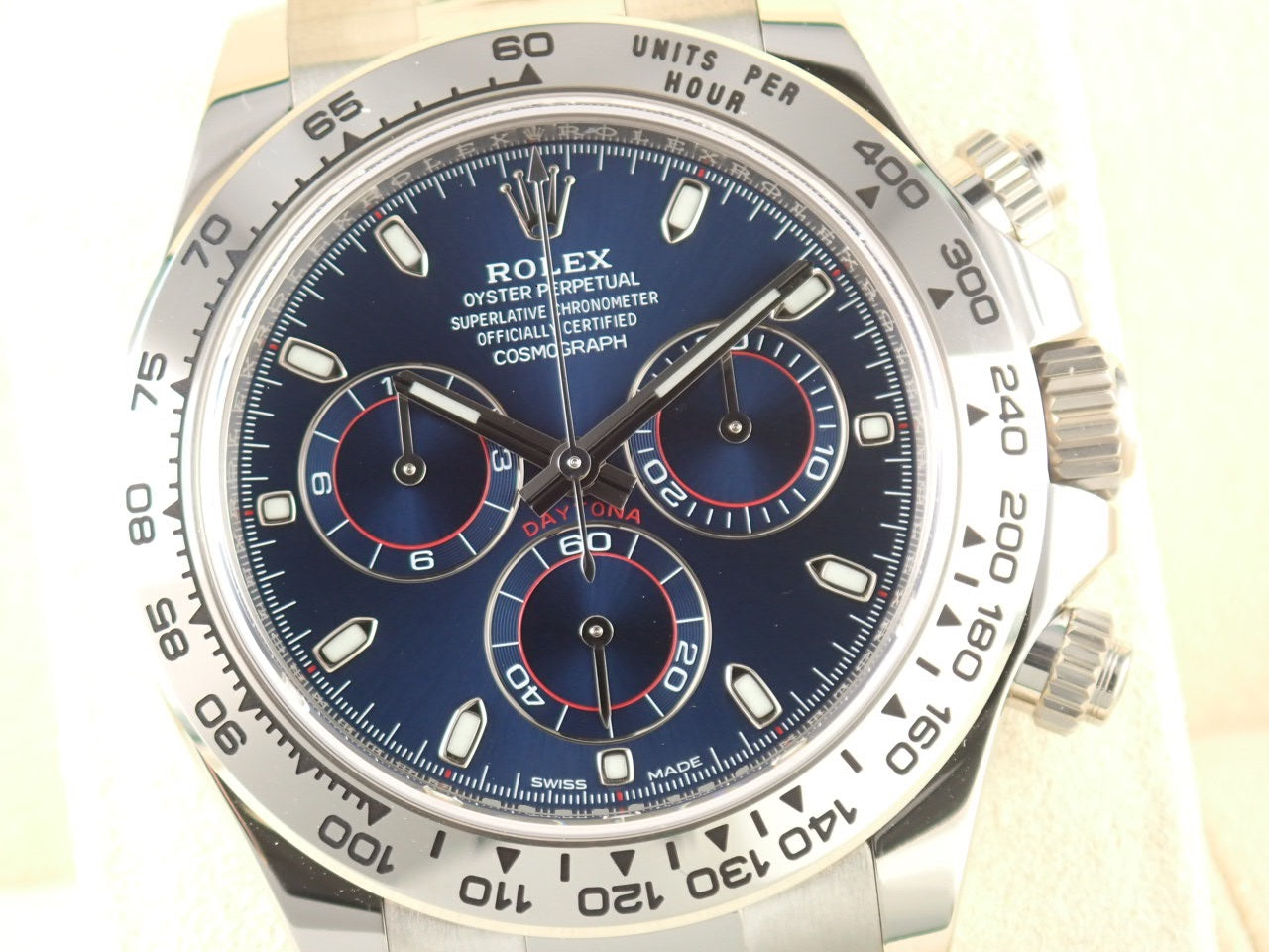 Rolex Daytona Blue Dial [Unused] &lt;New warranty, box, etc.&gt;