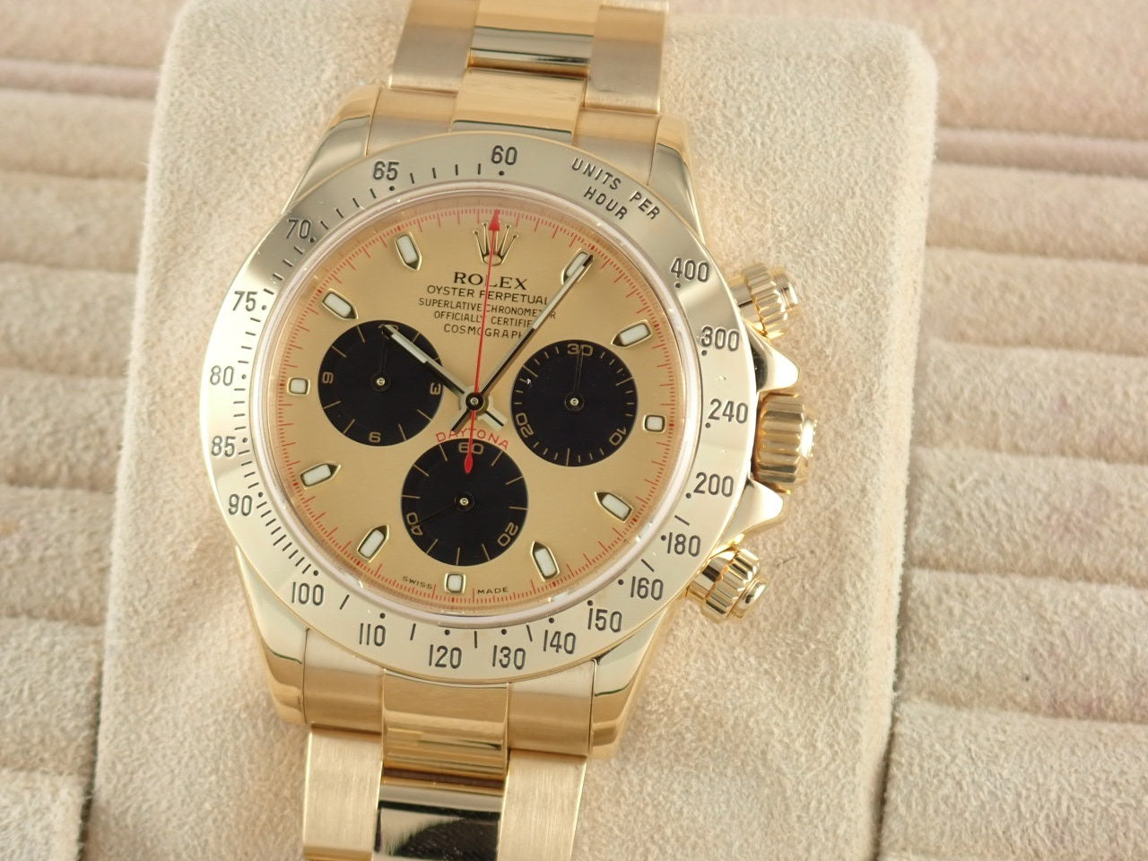 Rolex Daytona Champagne Dial Y Series &lt;Box and Others&gt;