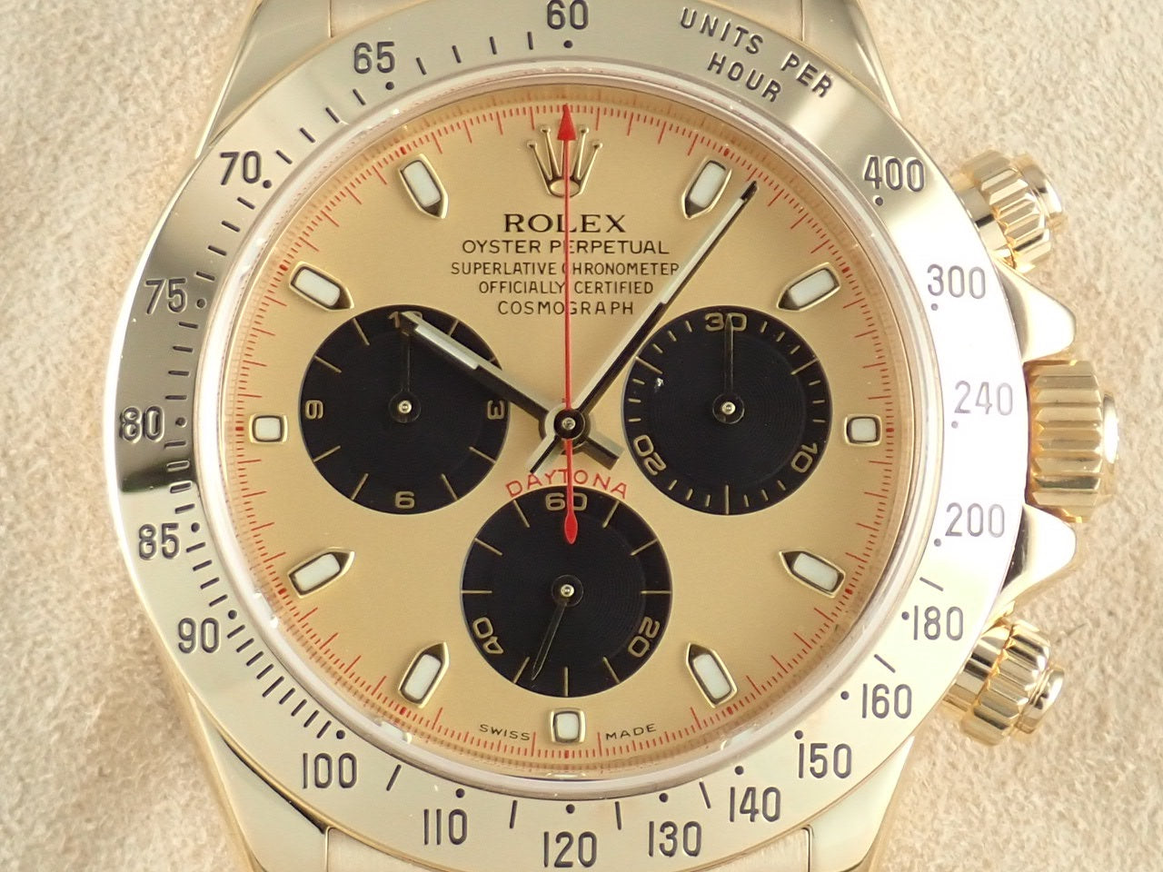 Rolex Daytona Champagne Dial Y Series &lt;Box and Others&gt;