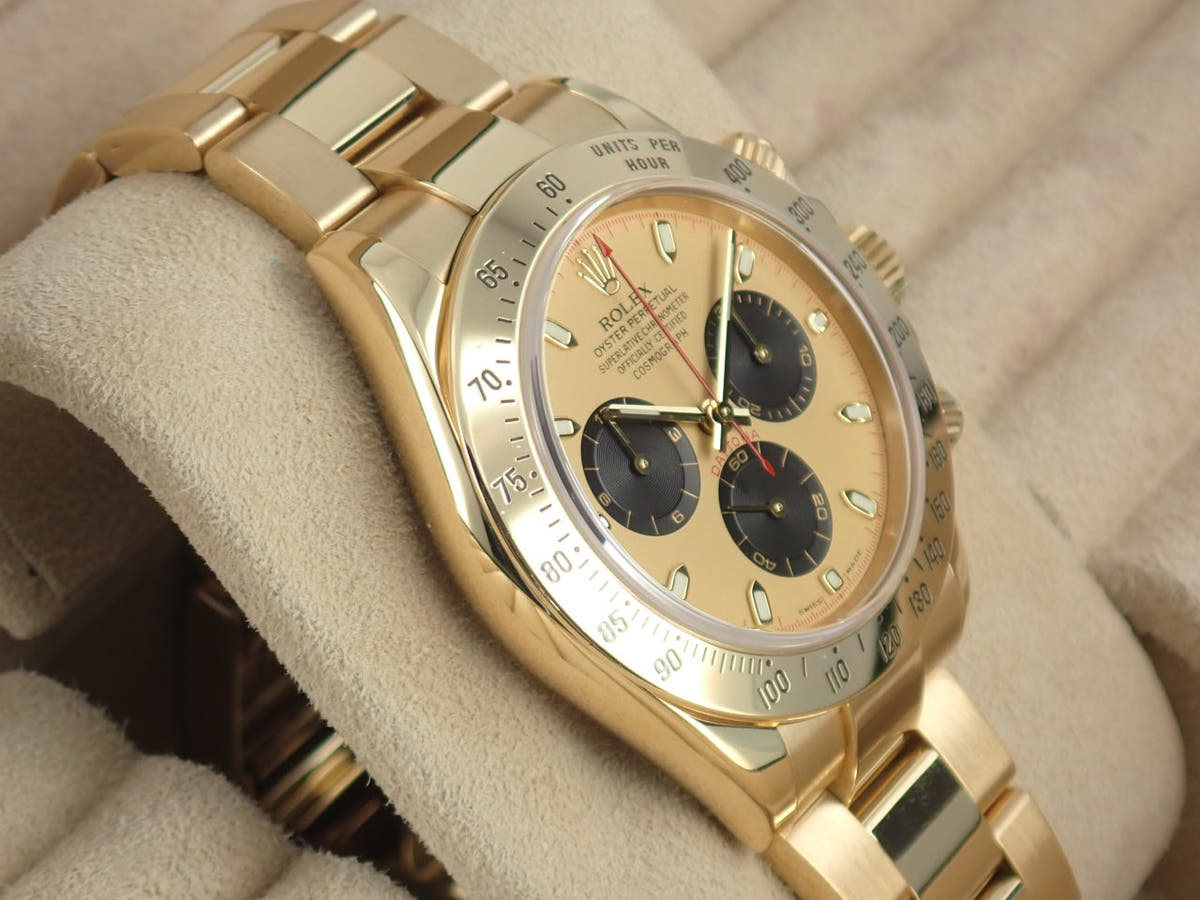 ロレックス デイトナ Ref.116528 シャンパン文字盤 中古 daytona-473
