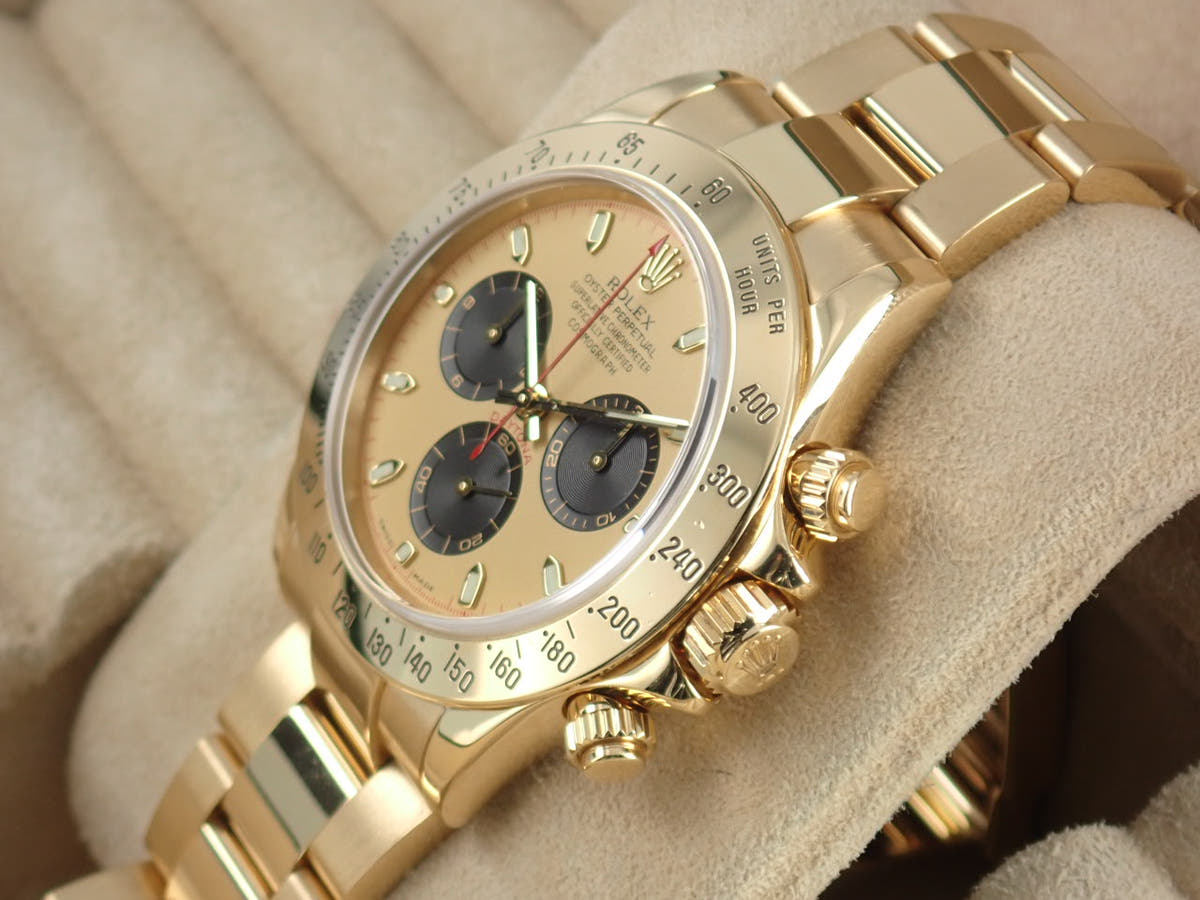 ロレックス デイトナ Ref.116528 シャンパン文字盤 中古 daytona-473