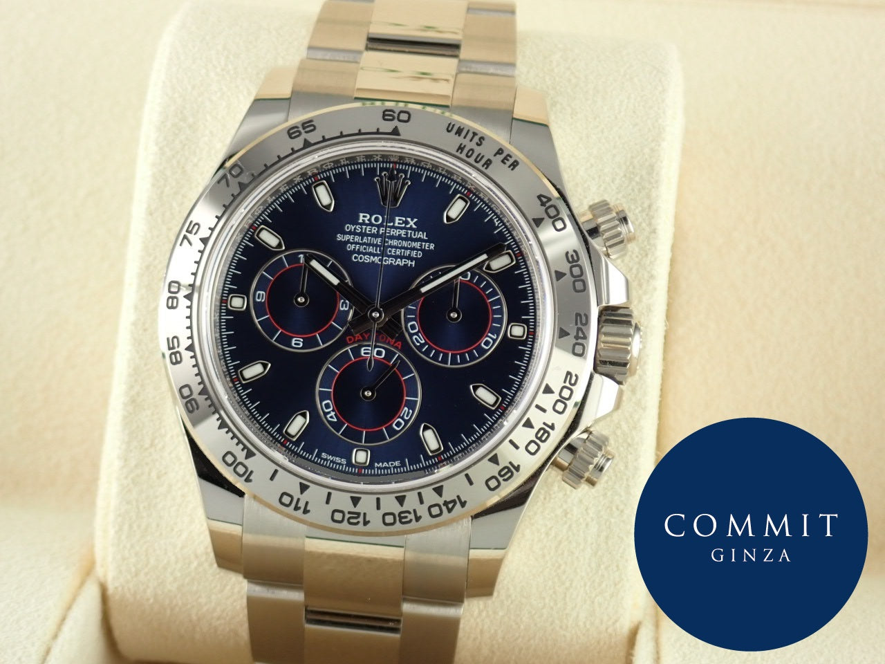 Rolex Daytona Blue Dial [Good Condition] &lt;Warranty, Box, etc.&gt;