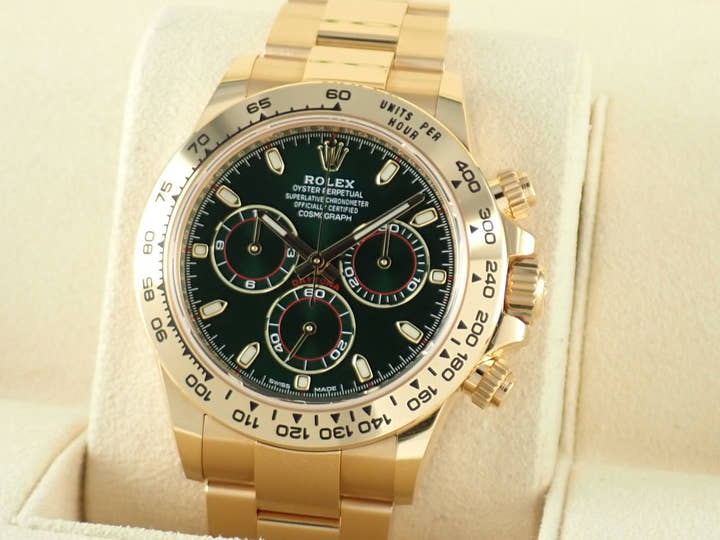 ロレックス デイトナ Ref.116508 グリーン文字盤 美品 daytona-477