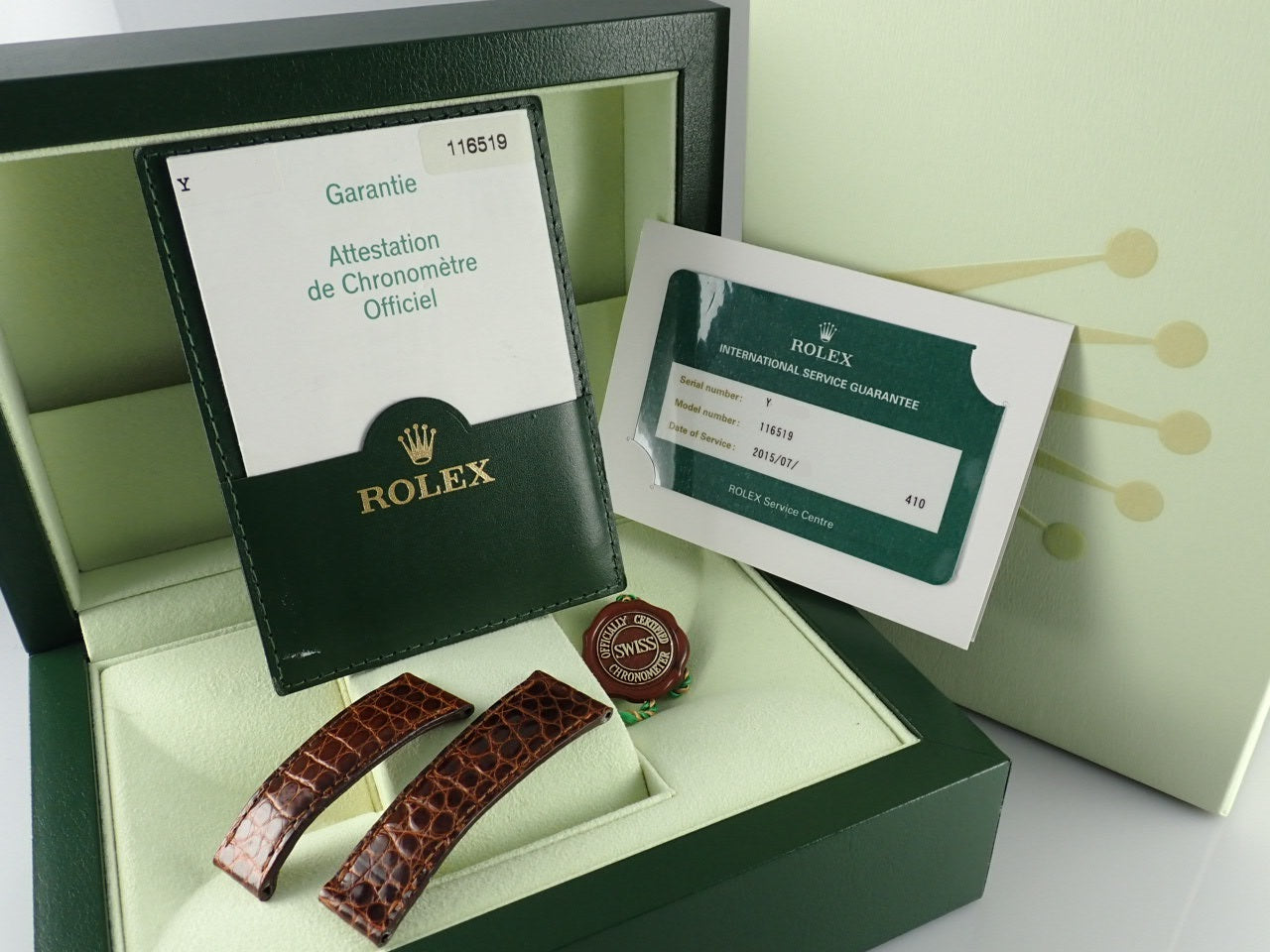 Rolex Daytona White Dial Y Series &lt;Warranty, Box, etc.&gt;