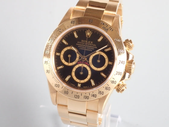 Rolex Daytona El Primero Black Dial T-Serial Ref.16528