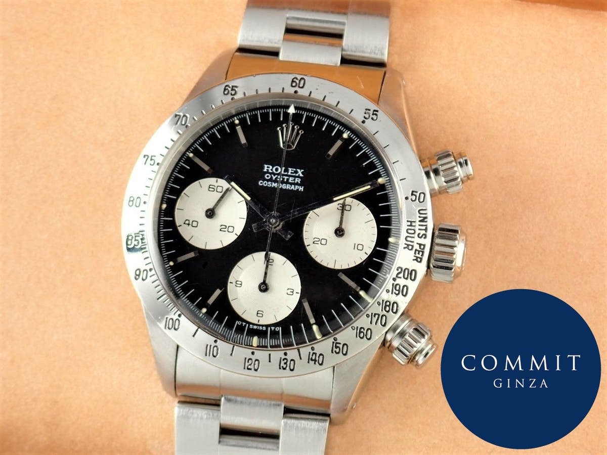 ロレックス デイトナ Ref.6265 ブラック文字盤 中古 daytona-481