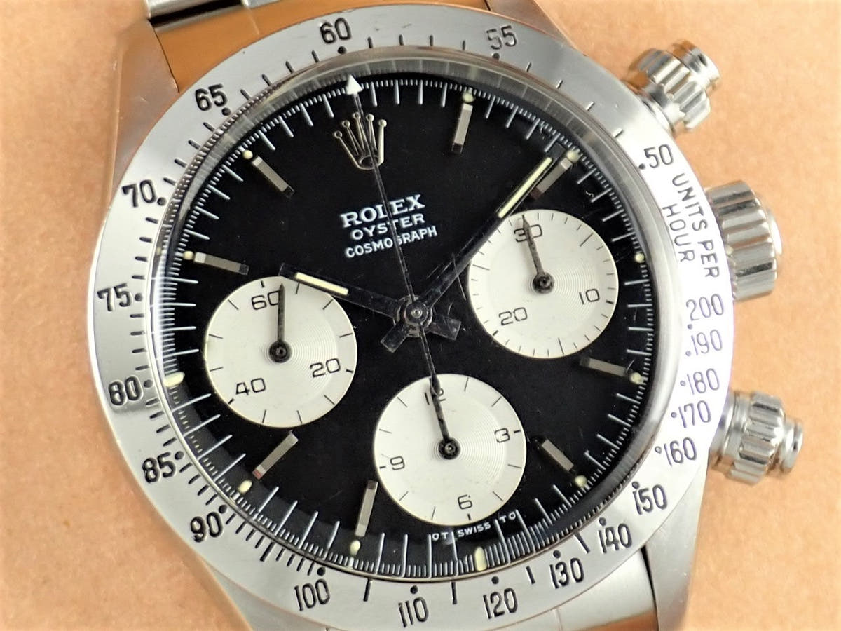 ロレックス デイトナ Ref.6265 ブラック文字盤 中古 daytona-481