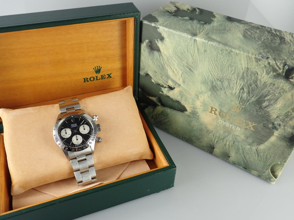 ロレックス デイトナ Ref.6265 ブラック文字盤 中古 daytona-481