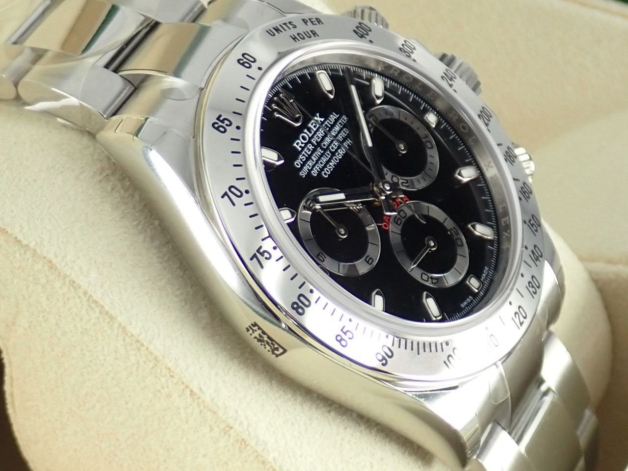 Rolex Daytona Black Dial Random Mirror Buckle [Dead Stock] &lt;Warranty, Box, etc.&gt;