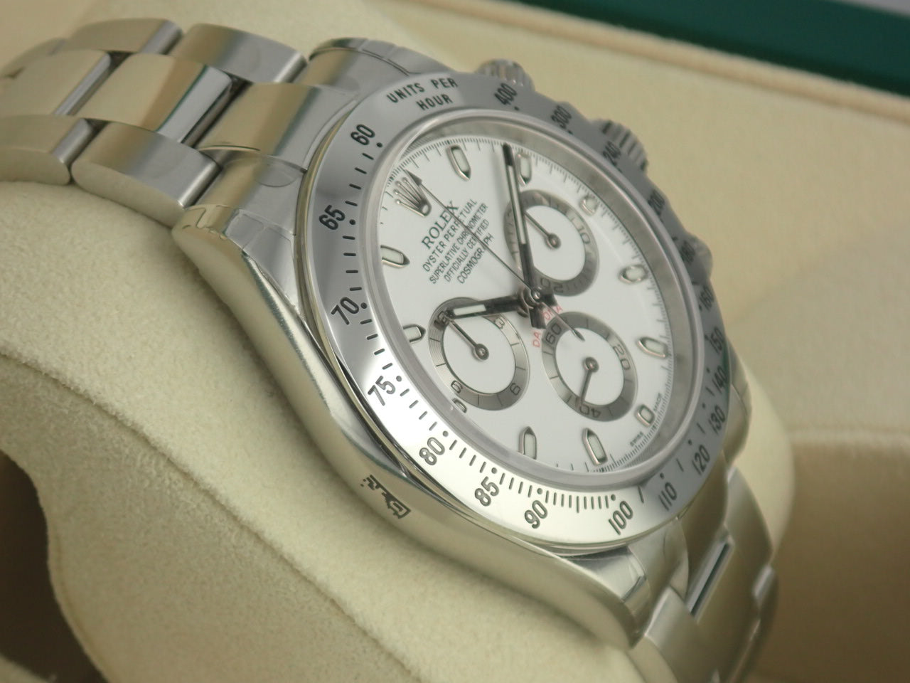 Rolex Daytona White Dial Random Mirror Buckle [Dead Stock] &lt;Warranty, Box, etc.&gt;