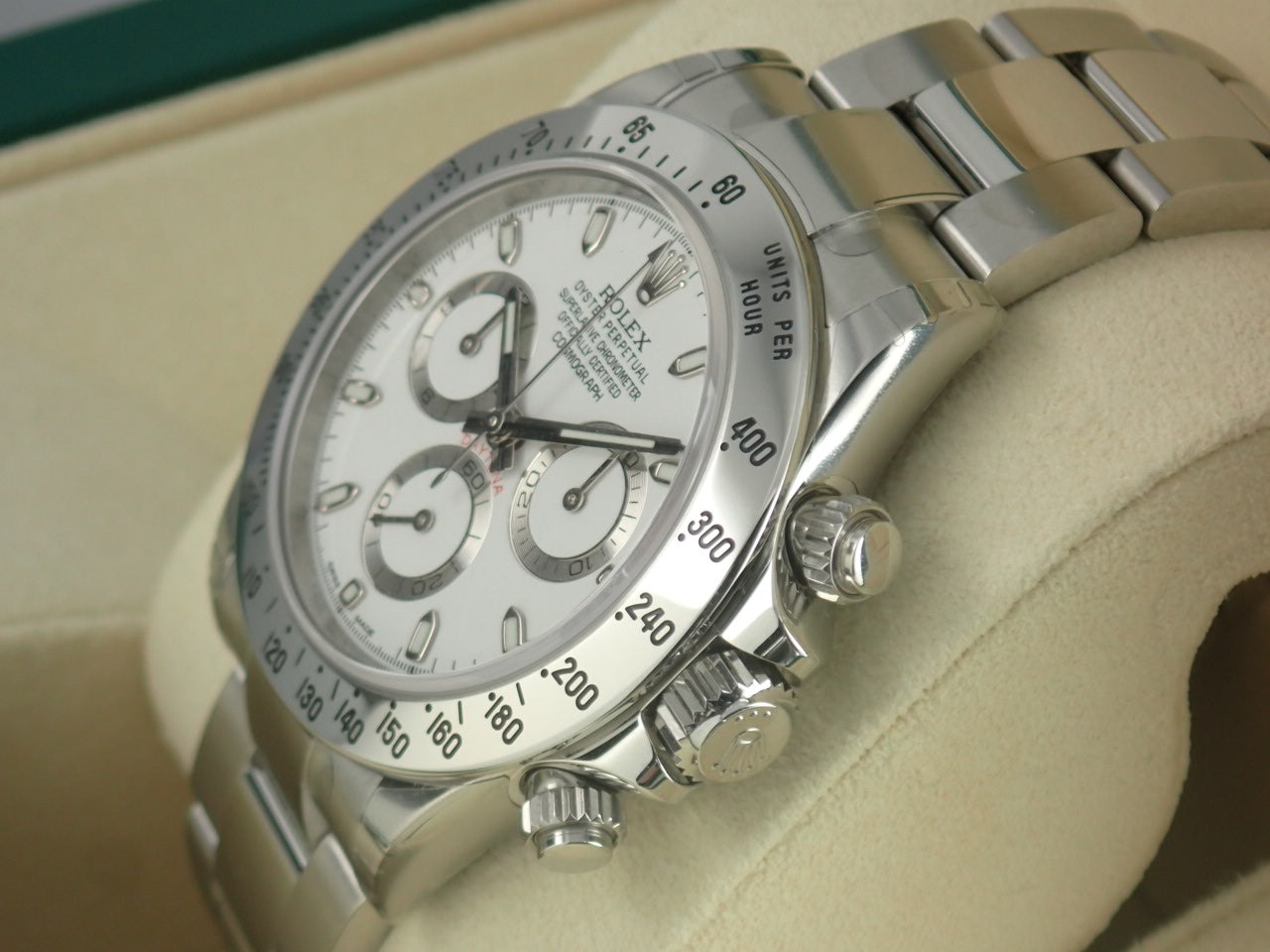 Rolex Daytona White Dial Random Mirror Buckle [Dead Stock] &lt;Warranty, Box, etc.&gt;