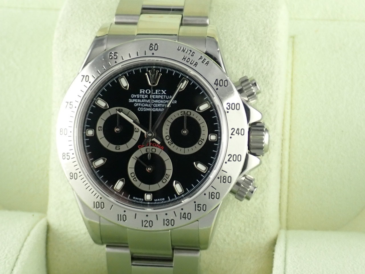 Rolex Daytona Black Dial F Series &lt;Box and Others&gt;