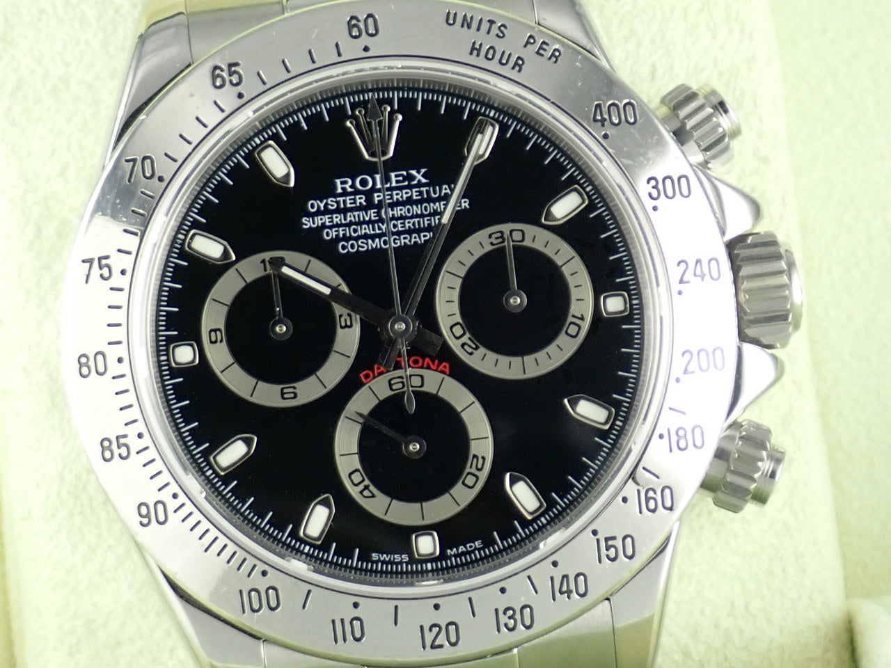 Rolex Daytona Black Dial F Series &lt;Box and Others&gt;