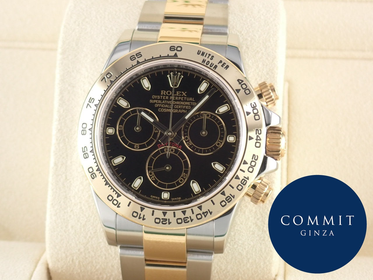 Rolex Daytona combination model black dial &lt;Warranty, box, etc.&gt;