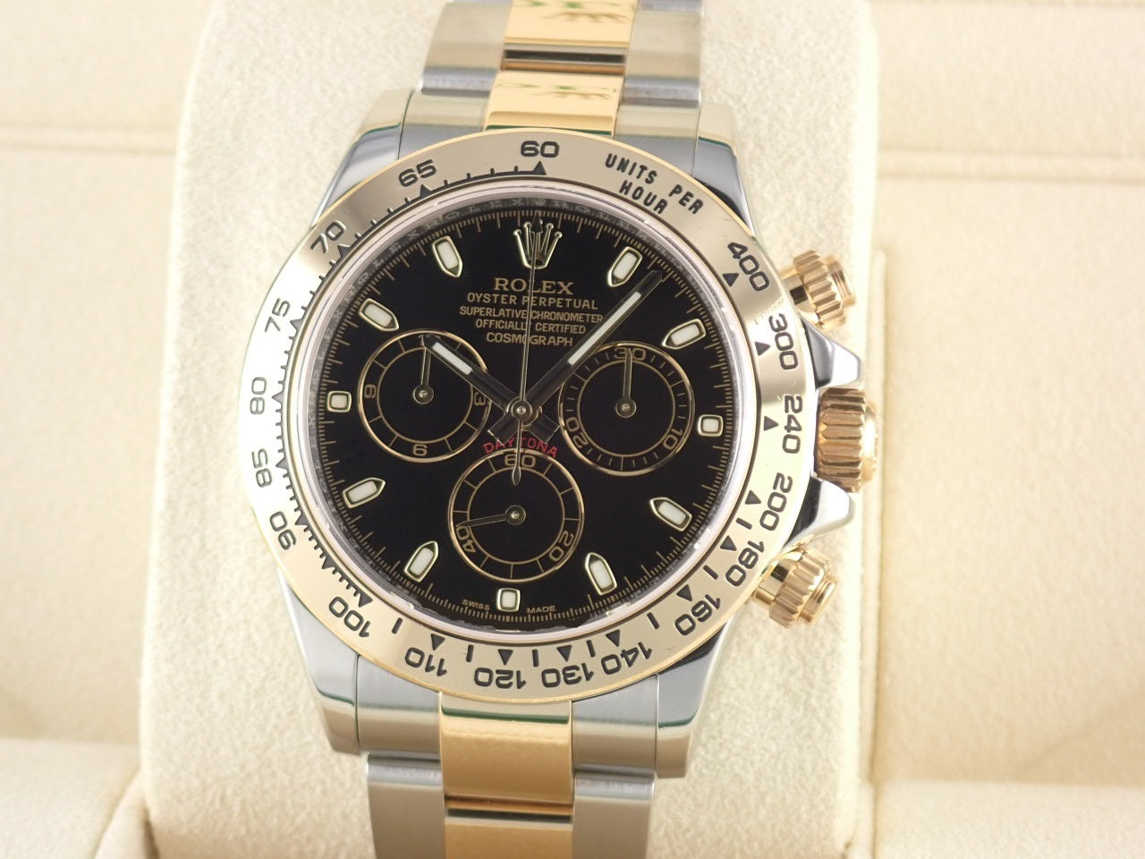 Rolex Daytona combination model black dial &lt;Warranty, box, etc.&gt;