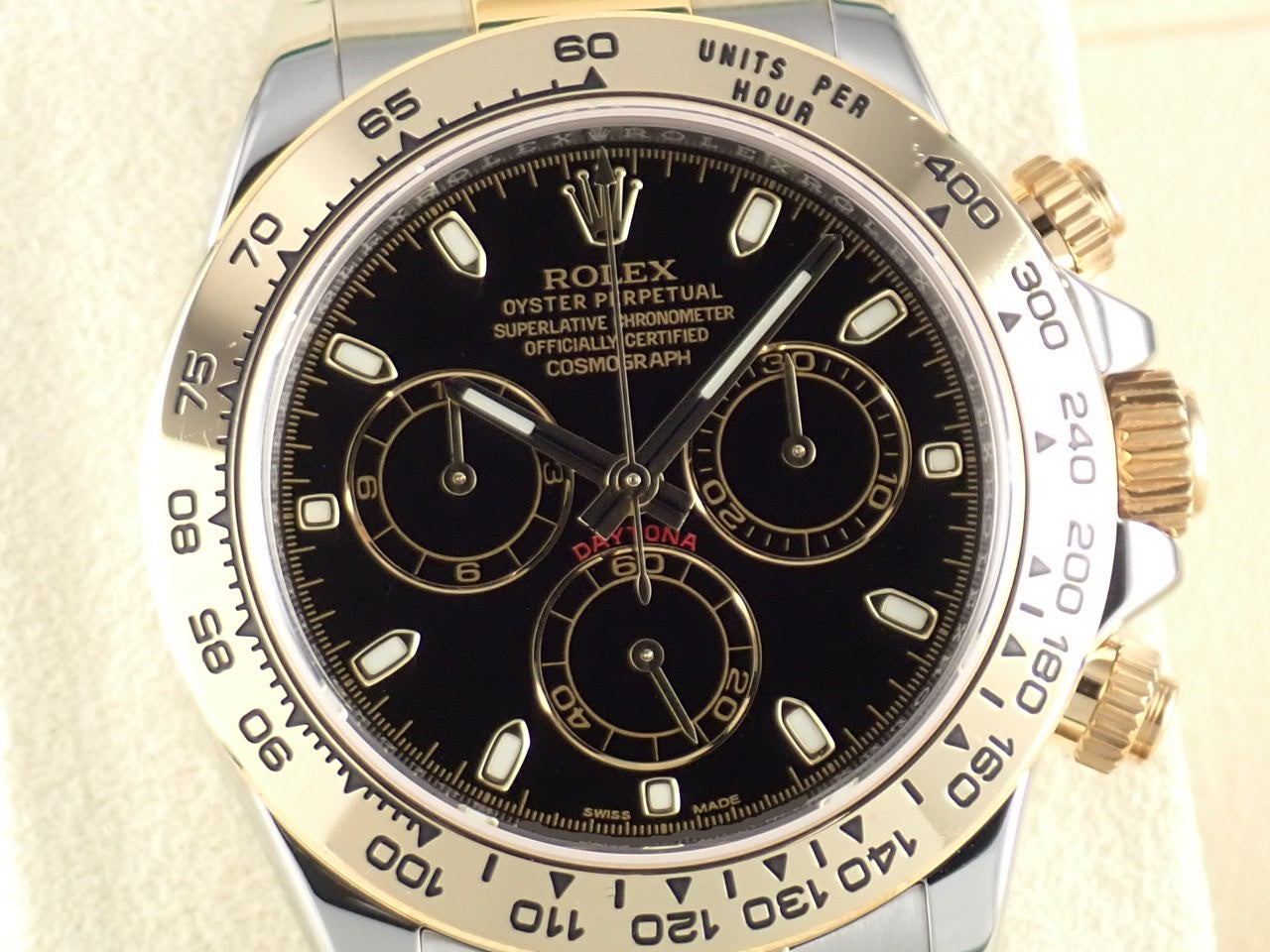 Rolex Daytona combination model black dial &lt;Warranty, box, etc.&gt;