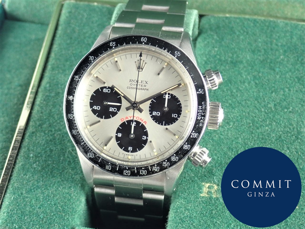 Rolex Daytona Silver Big Red &lt;Box and Others&gt;