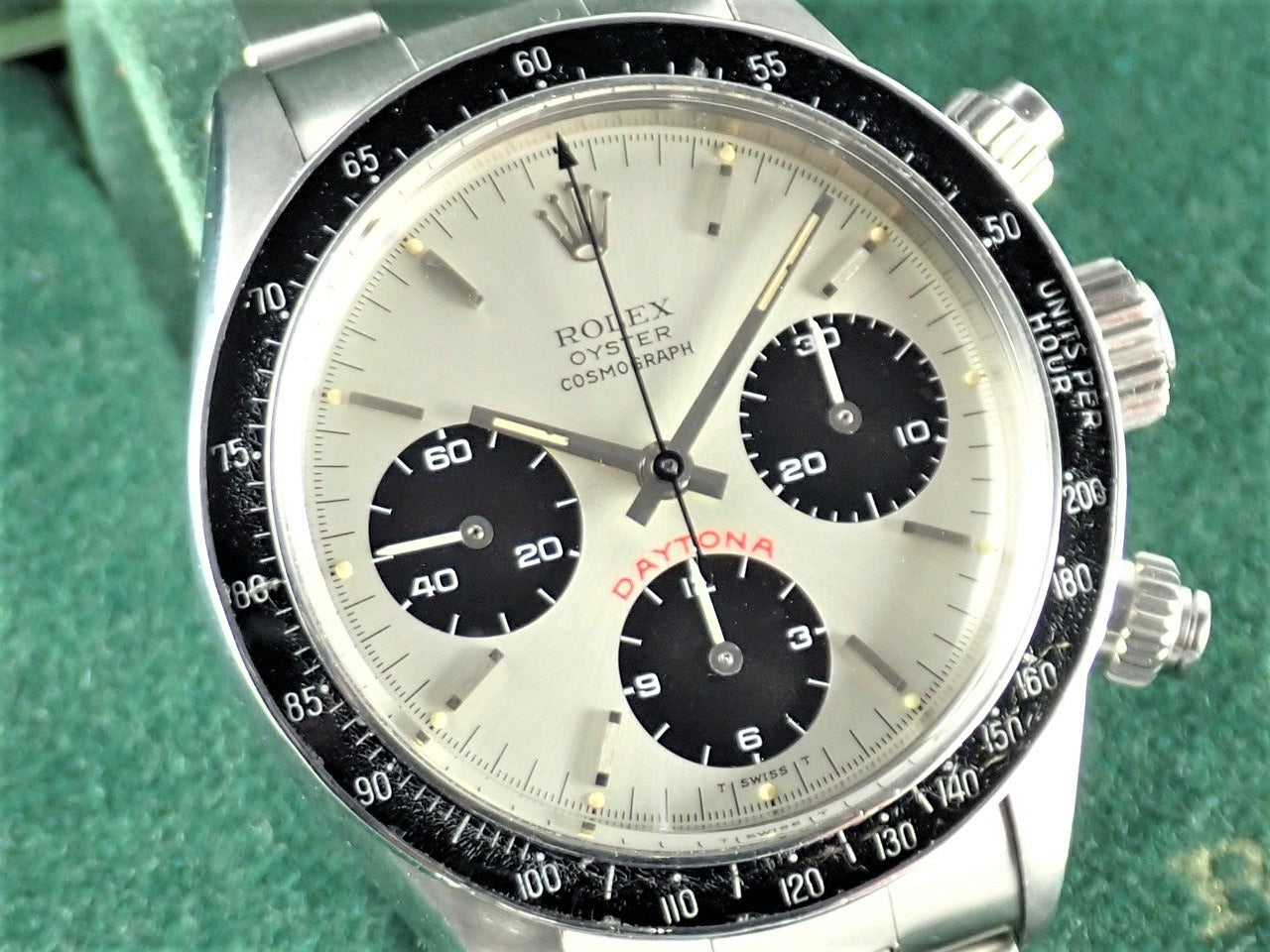 Rolex Daytona Silver Big Red &lt;Box and Others&gt;