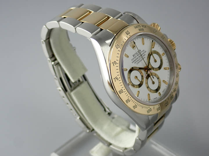 ロレックス デイトナ Ref.16523 ホワイト文字盤 中古 daytona-498