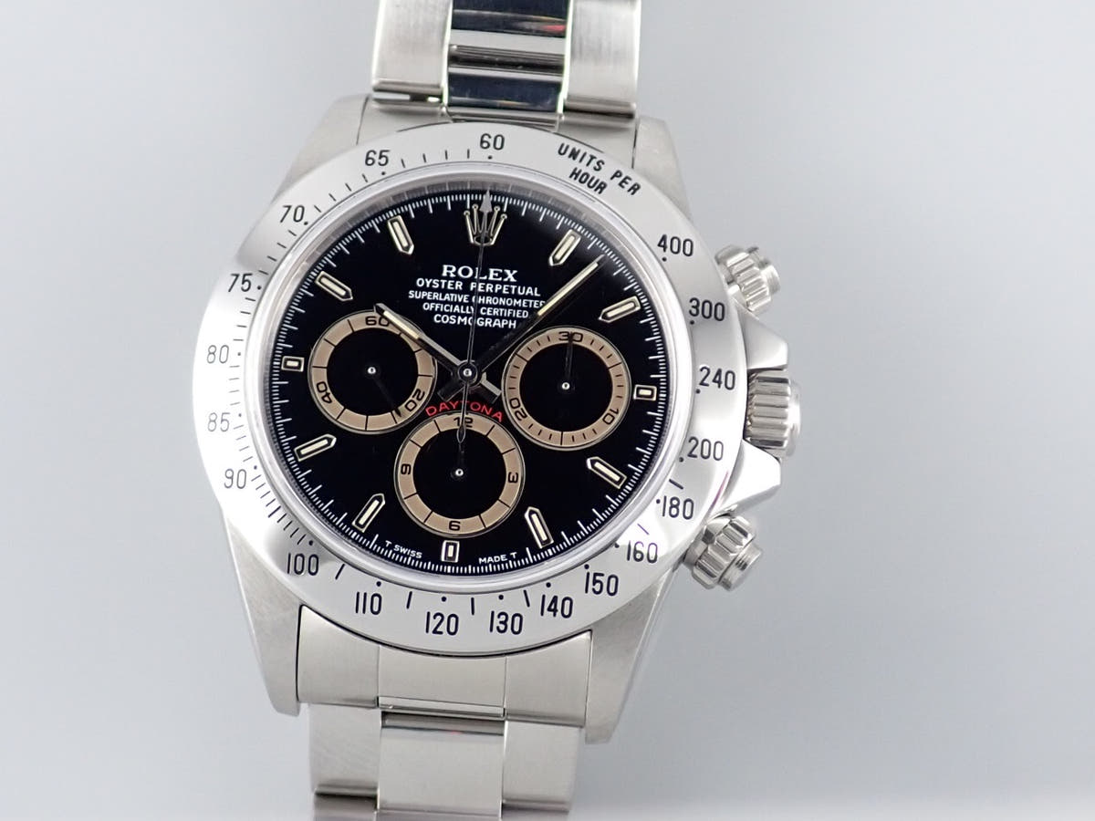 ロレックス デイトナ Ref.16520 ブラック文字盤 中古 daytona-500