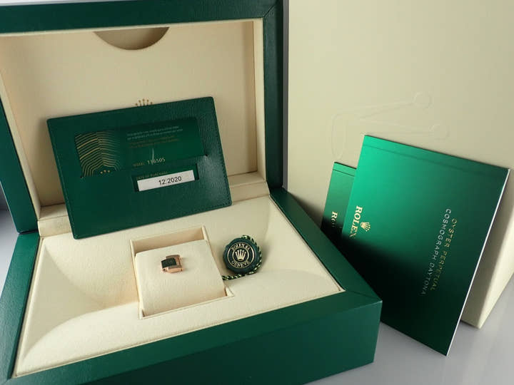 Rolex Daytona Ref.116505 Brown/Black Dial Unused daytona-502