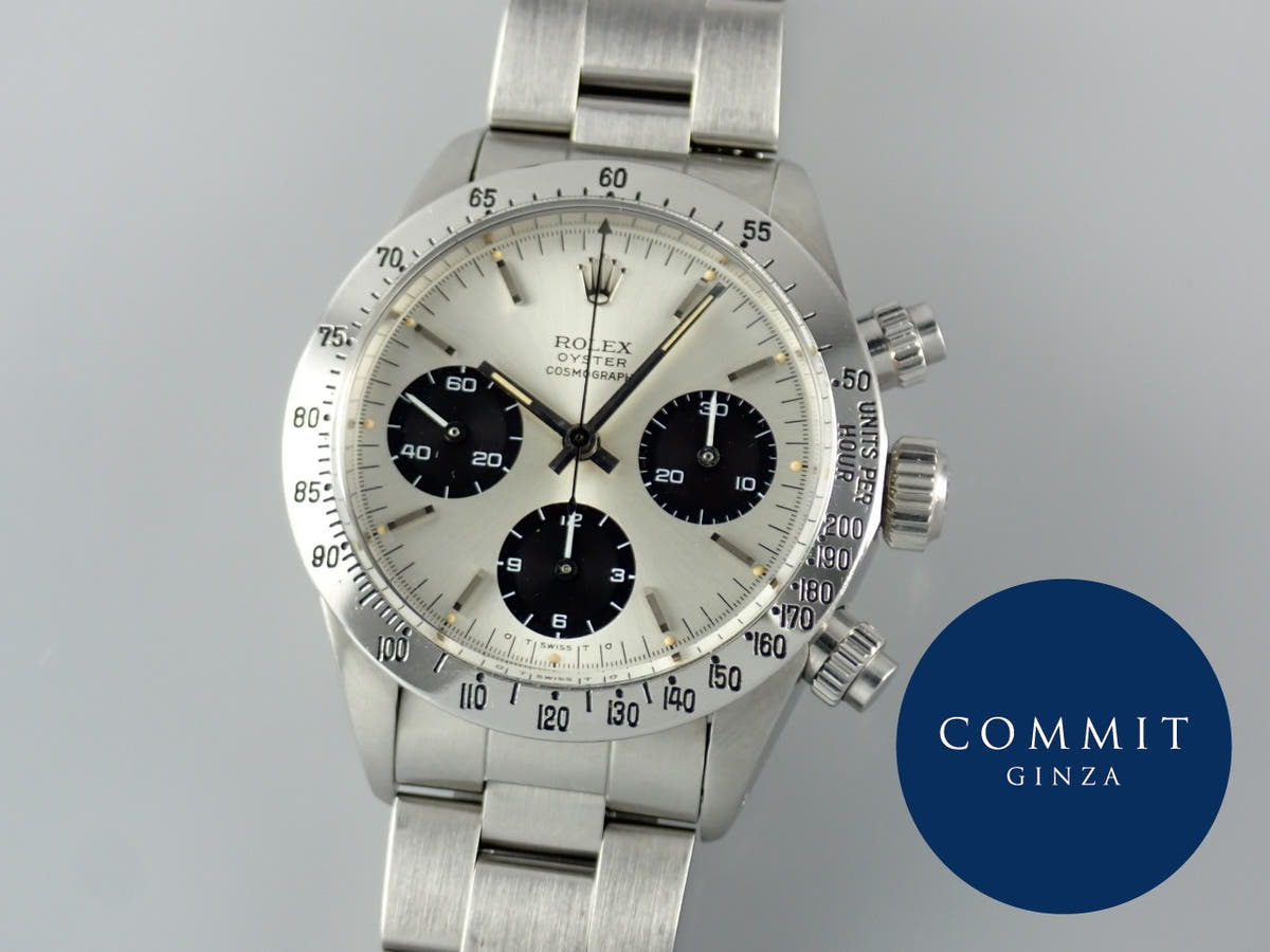 ロレックス デイトナ Ref.6265 シルバー文字盤 中古 daytona-506