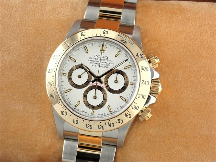 ロレックス デイトナ Ref.16523 ホワイト文字盤 中古 daytona-511